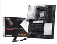 MSI MB PRO X870E-S EVO WIFI AM5 DDR5 8200MHZ(OC) 3x M.2 USB 40Gbps  Type-C DP HDMI 5G LAN WIFI 7 RGB ATX